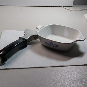 CorningWare Handle Metal Kitchen Tool & Petite Pan P-1 Cottagecore Grandmacore